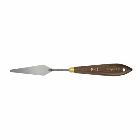 ROYAL BRUSH Royal & Langnickel LP-11 Painting Knife, Stainless Steel Blade, Hardwood Handle, Tempered Handle RYLP11